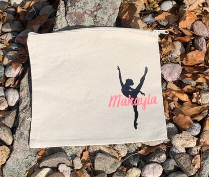 Dance makeup bag, cheer makeup bag, Pom make up bag, dancer gift