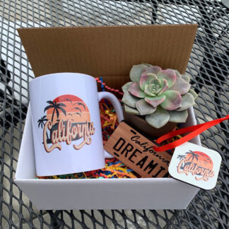 California Themed Gift Boxes, Adventure Gift, Housewarming Gift, College care package, wedding party gift, hostess gift