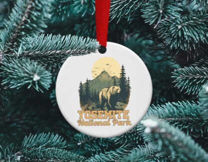 Yosemite National Park, Personalized ornament, Adventure, California Mountains