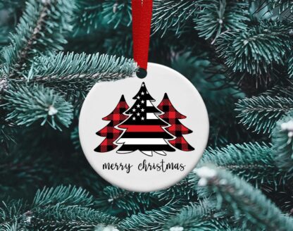 Firefighter Ornament , First Responder, Fireman, Firewoman, Appreciation, Personalized Ornament
